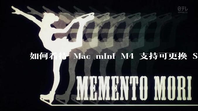 如何看待 Mac mini M4 支持可更换 SSD？