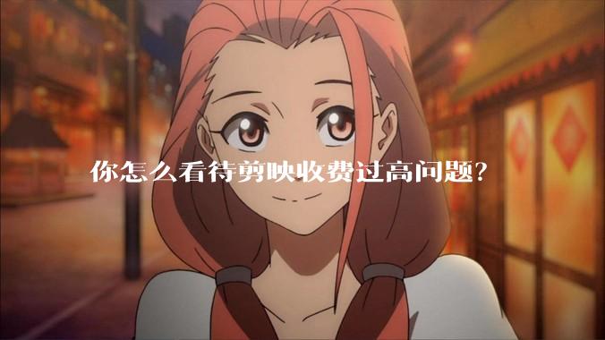 你怎么看待剪映收费过高问题？
