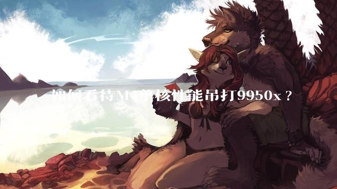 如何看待M4单核性能吊打9950x?